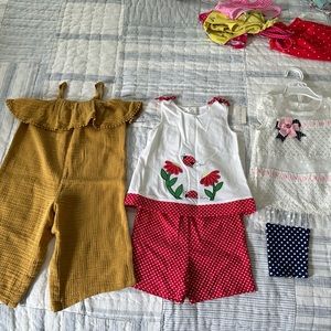 Girls set size 2T/24 month